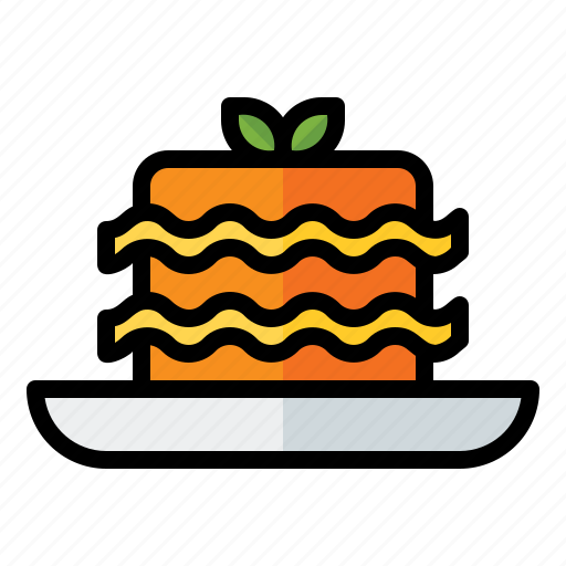 Italian, food, meal, traditional, pasta, lasagna icon - Download on Iconfinder