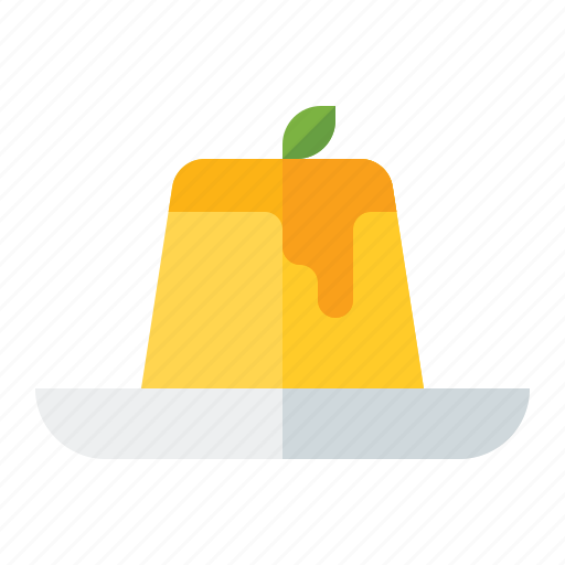 Italian, food, meal, traditional, dessert, panna, cotta icon - Download on Iconfinder