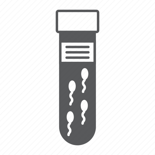 Sperm, test, tube, medical, lab, glass, semen icon - Download on Iconfinder