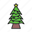 christmas, tree, decoration, winter, nature 