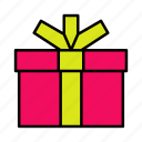gift, present, box, christmas, celebration