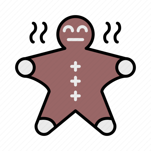 Gingerbread, cookie, sweet, dessert, food icon - Download on Iconfinder