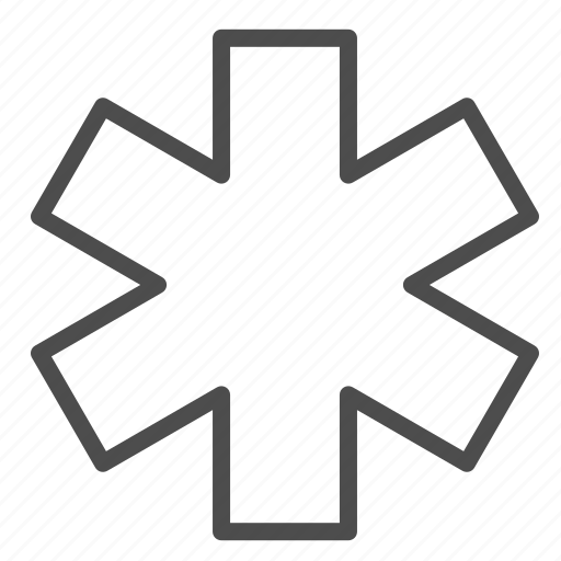 Medic, science, pharmaceutical, medical, star, care, ambulance icon - Download on Iconfinder