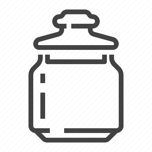 Container, food, glass, jar, packaging icon - Download on Iconfinder