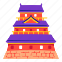 castle, japanese, kyoto, culture, tourism, osaka
