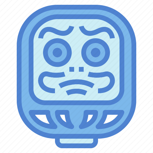 Daruma, fortune, japanese, toys icon - Download on Iconfinder