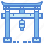 asia, japan, landmark, torii 