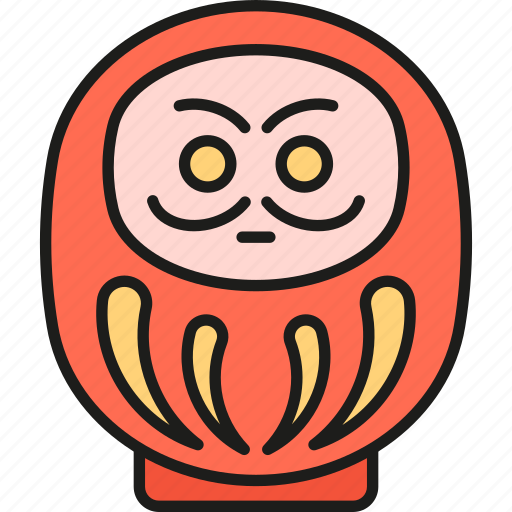 Daruma, cultures, japan, traditional, japanese icon - Download on Iconfinder