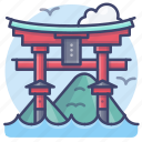 itsukushima, shrine, japan, landmark