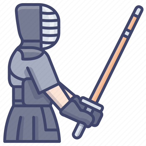 Kendo, japanese, sword, sport icon - Download on Iconfinder