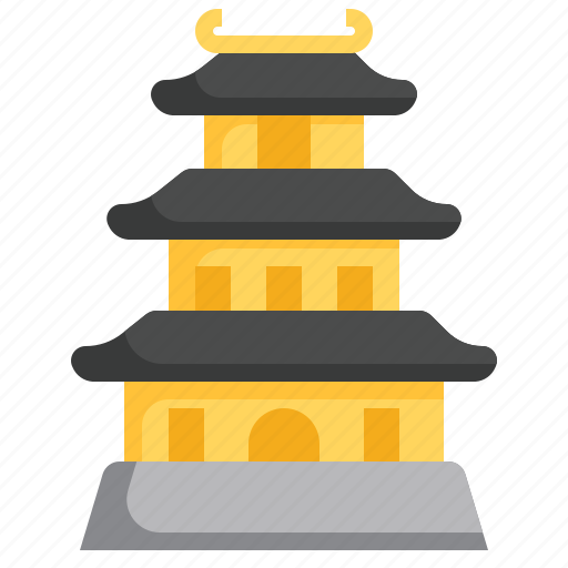 Castle, architecture, landmark, tower, building icon - Download on Iconfinder