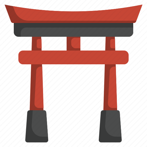 Torii, gate, architecture, temple, landmark icon - Download on Iconfinder