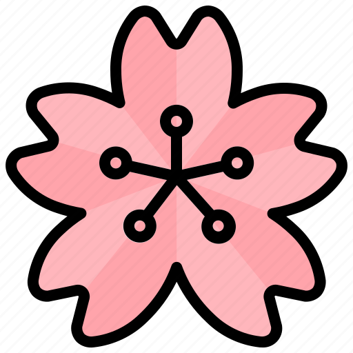 Sakura, flower, spring, tree, pink icon - Download on Iconfinder