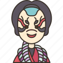 kabuki, drama, performance, culture, japanese