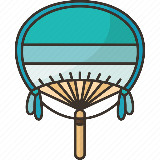 Uchiwa, fan, cooling, summer, tradition icon - Download on Iconfinder