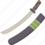 katana, sword, blade, weapon, samurai 