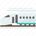 shinkansen, train, speed, railway, transportation