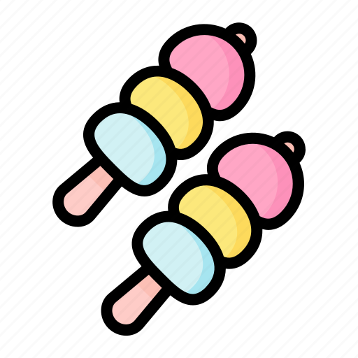 Dango, japan, sweet, japanese, food icon - Download on Iconfinder