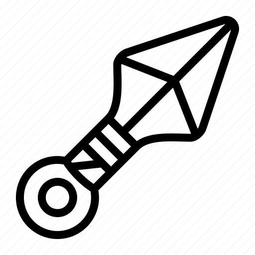 Kunai, weapon, arma, creative icon - Download on Iconfinder