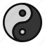 japan, japanese, yin yang, asian, chinese 