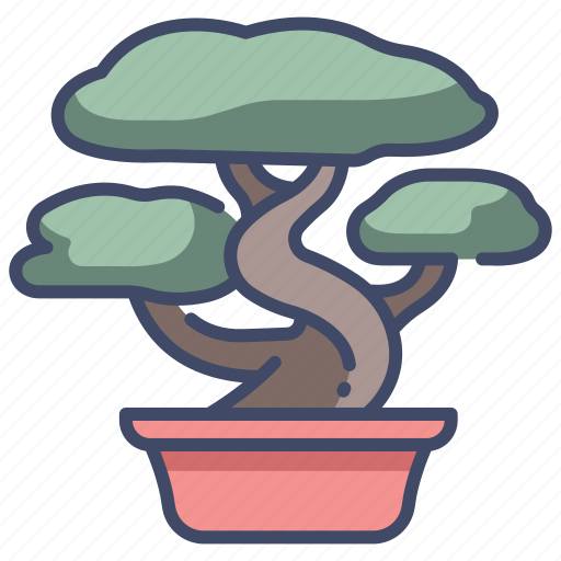 Bonsai, garden, gardening, growth, japanese, leaf, tree icon - Download on Iconfinder