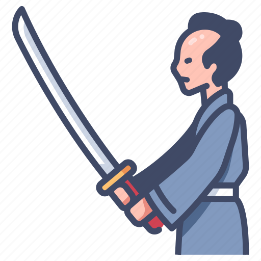 Japan, japanese, katana, samurai, sword, traditional, warrior icon - Download on Iconfinder