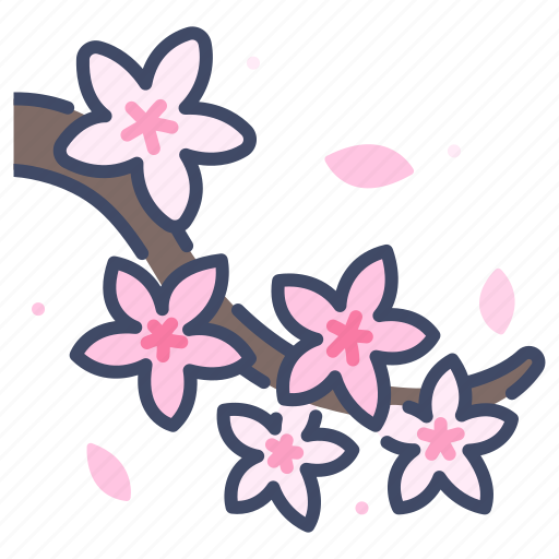 Blossom, cherry, floral, flower, japanese, sakura, spring icon - Download on Iconfinder