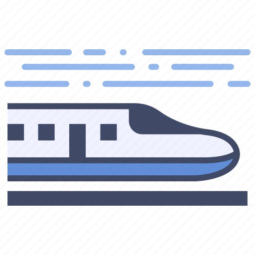 Fast, japan, speed, train, transport, transportation, travel icon - Download on Iconfinder