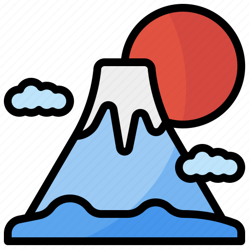 Fuji, japan, japanese, landscape, mountain, nature icon - Download on Iconfinder
