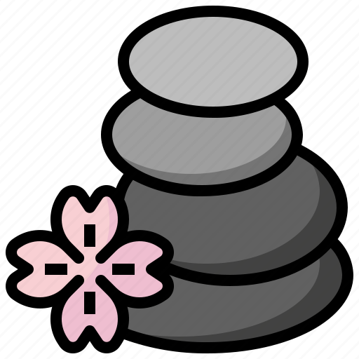 Cultures, japanese, nature, patience, stones, zen icon - Download on Iconfinder