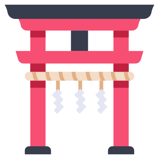Architecture, building, gate, japan, japanese, landmark, shrine icon - Free download