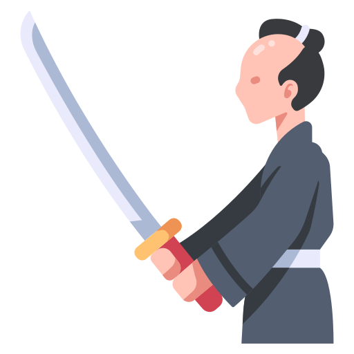 Japan, japanese, katana, samurai, sword, traditional, warrior icon - Free download