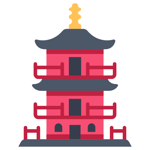 Ancient, architecture, japan, landmark, temple, traditional, travel icon - Free download