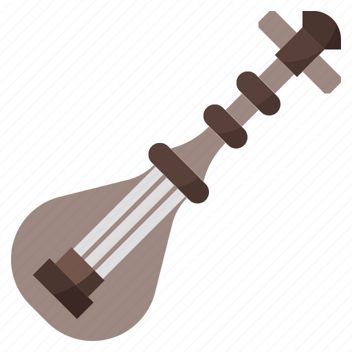 Biwa, instrument, multimedia, music, musical, string, traditional icon - Download on Iconfinder