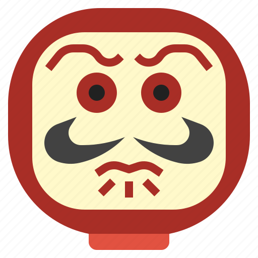 Cultures, daruma, fortune, japan, japanese, toys icon - Download on Iconfinder