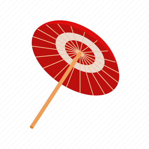 Asian, culture, isometric, japan, japanese, paper, umbrella icon - Download on Iconfinder