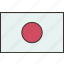 japanese, flag, nation, country, official 