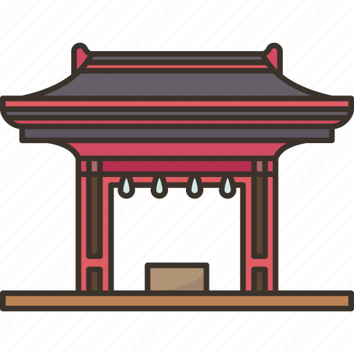 Temizuya, ablution, temple, shrine, spiritual icon - Download on Iconfinder