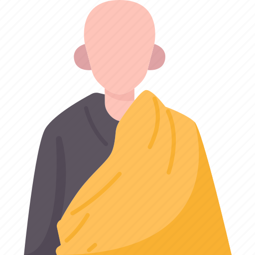 Monk, buddhist, temple, religious, japanese icon - Download on Iconfinder