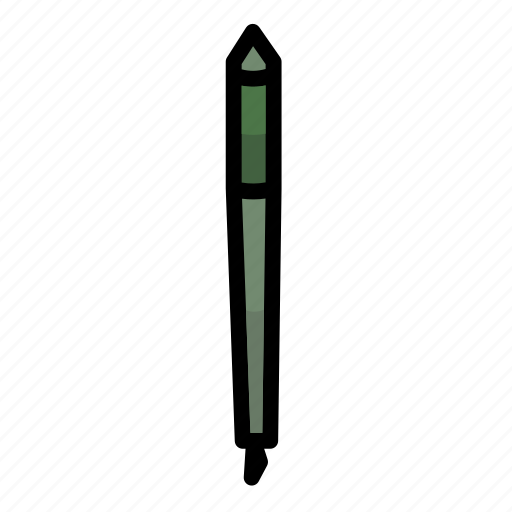 Fude, paintbrush, pencil, pen, nib, japan, japanese icon - Download on Iconfinder