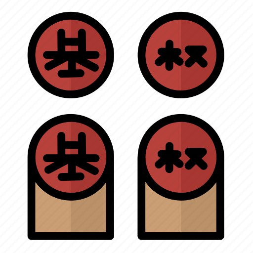 Hanko, japanese, stamp, japan, seal icon - Download on Iconfinder