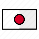 japan, flag, japanese