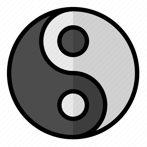 Yin, yang, japan, japanese icon - Download on Iconfinder
