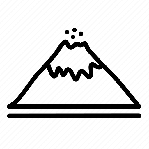 Fuji, mountain, mount, japan, japanese icon - Download on Iconfinder
