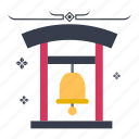 bell tower, chinese bell, alert, hanging bell, bianzhong, bell