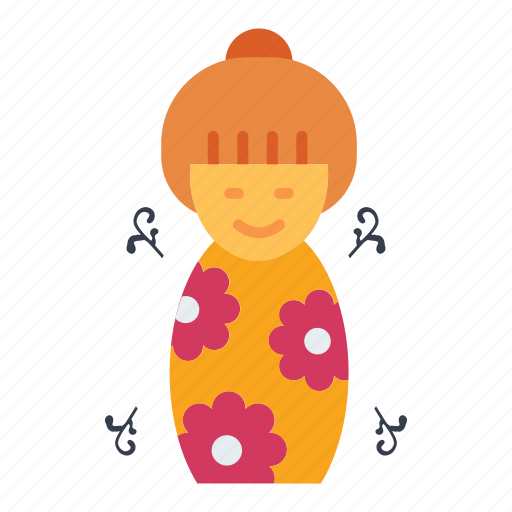 Babushka doll, daruma doll, russian doll, chinese doll, matryoshka doll, stacking doll, japanese doll icon - Download on Iconfinder