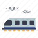 travelling, train, transport, automated, city tram, autonomous train