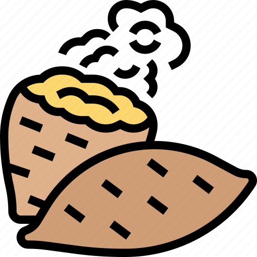Yakiimo, potato, sweet, baked, snack icon - Download on Iconfinder