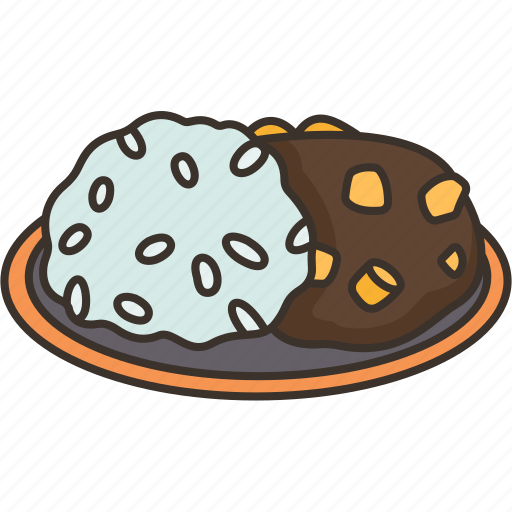 Curry, rice, dish, meal, food icon - Download on Iconfinder