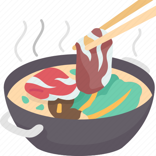 Shabu, sukiyaki, cooking, cuisine, pot icon - Download on Iconfinder